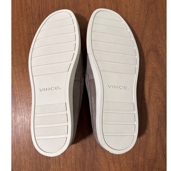 Vince Sonoma Suede Slip-On Shoes Flint Men's Size 9 - Picture 6 of 7